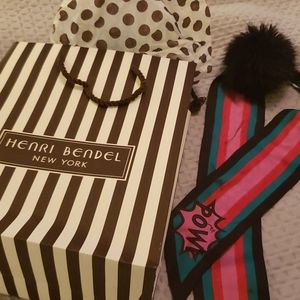 Henri Bendel Twilly  scarf/necktie/purse tie
